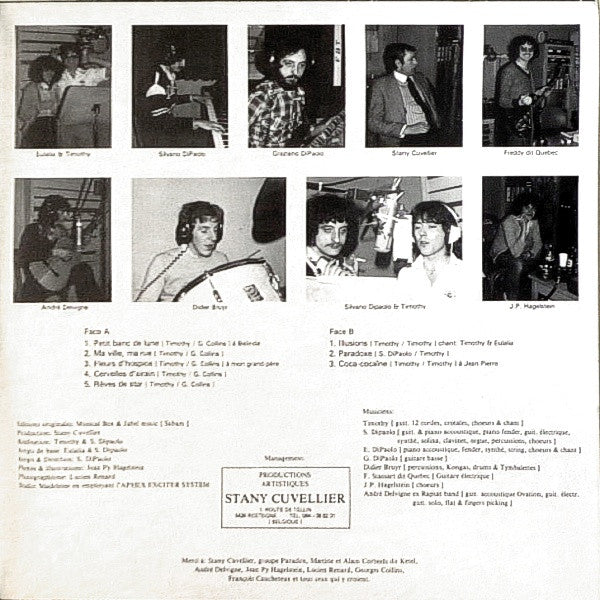 Timothy (7) + Paradox (77) : Illusions (LP, Album)