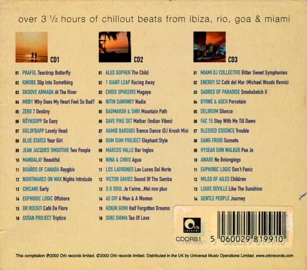 Various : Angel Beach (3xCD, Comp + Box, Sli)