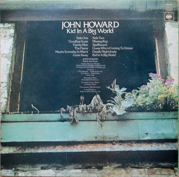 John Howard (4) : Kid In A Big World (LP, Album)