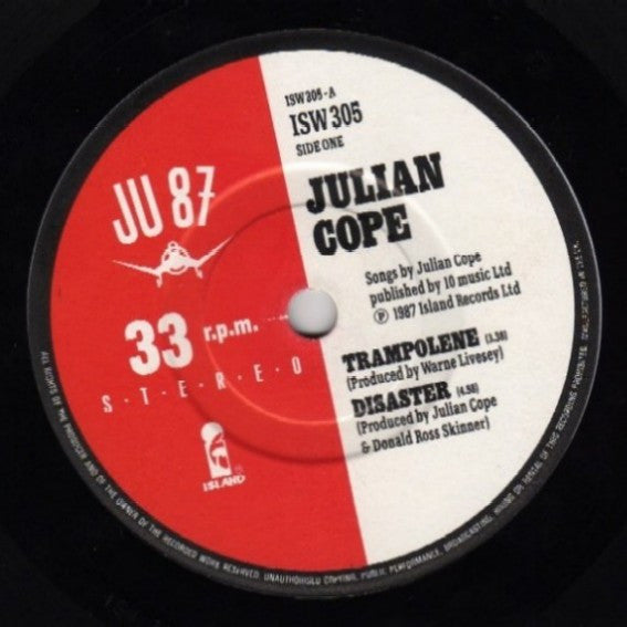 Julian Cope : Trampolene (7", Ltd, Num)