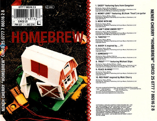 Neneh Cherry : Homebrew (CD, Album)