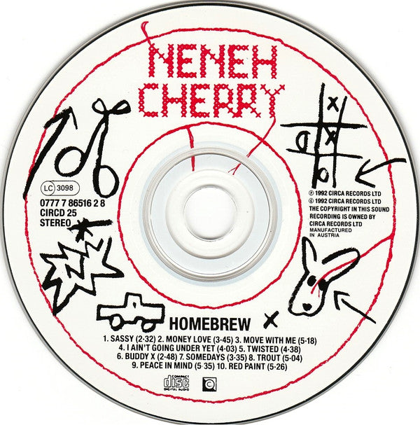 Neneh Cherry : Homebrew (CD, Album)