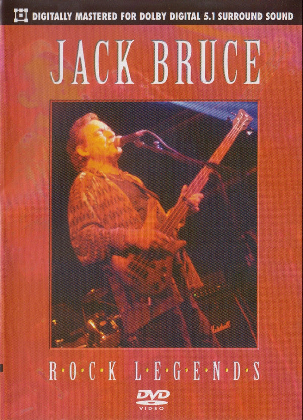 Jack Bruce : Rock Legends  (DVD, PAL)