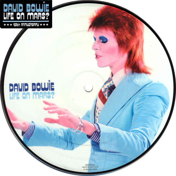 David Bowie : Life On Mars? (7", Single, Ltd, Pic, RM)