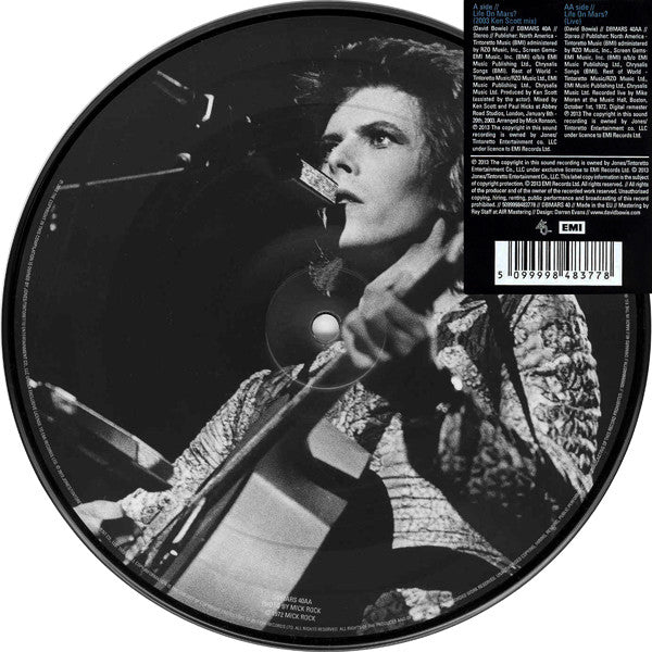 David Bowie : Life On Mars? (7", Single, Ltd, Pic, RM)