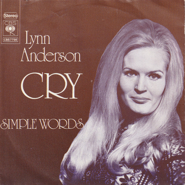 Lynn Anderson : Cry (7", Single)