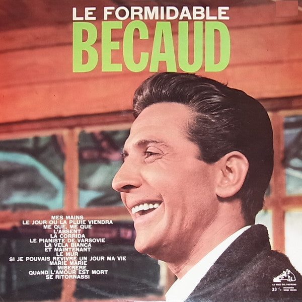 Gilbert Bécaud : Le Formidable Becaud (LP, Comp)