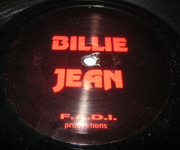 DJ Fadi : Billie Jean (12", Unofficial)