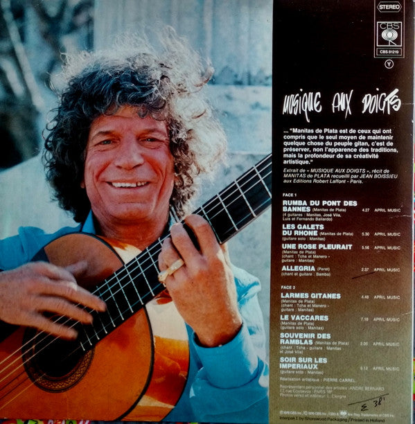 Manitas De Plata : Musique Aux Doigts (LP, Album)