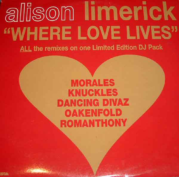 Alison Limerick : Where Love Lives (Limited Edition DJ Pack) (3x12", Ltd, Promo)