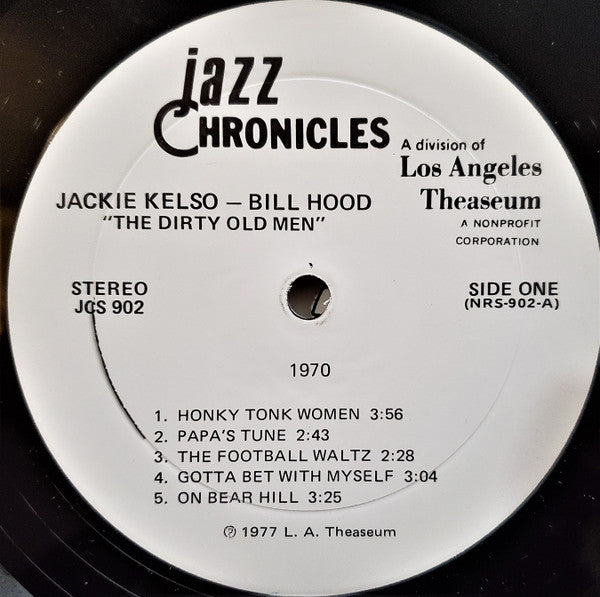 Jackie Kelso & Bill Hood : Dirty Old Men (LP)