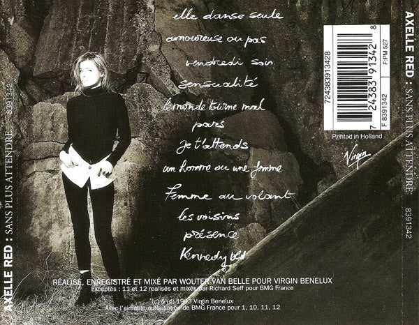 Axelle Red : Sans Plus Attendre (CD, Album)