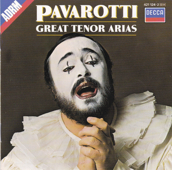 Luciano Pavarotti : Great Tenor Arias (CD, Album)