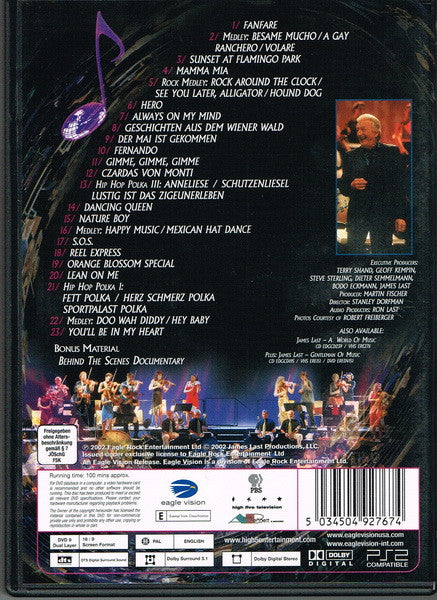 James Last : A World Of Music (DVD-V, Multichannel, PAL)
