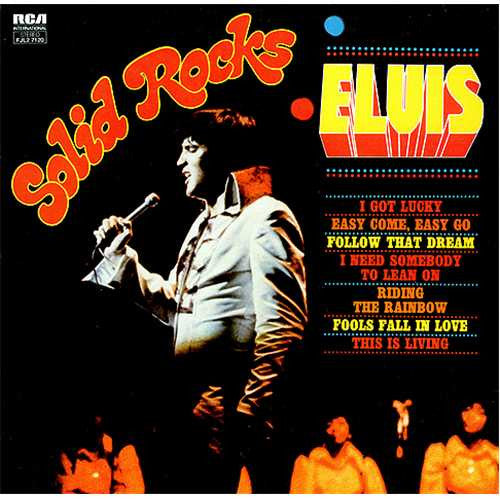 Elvis Presley : Solid Rocks (2xLP, Comp, Gat)