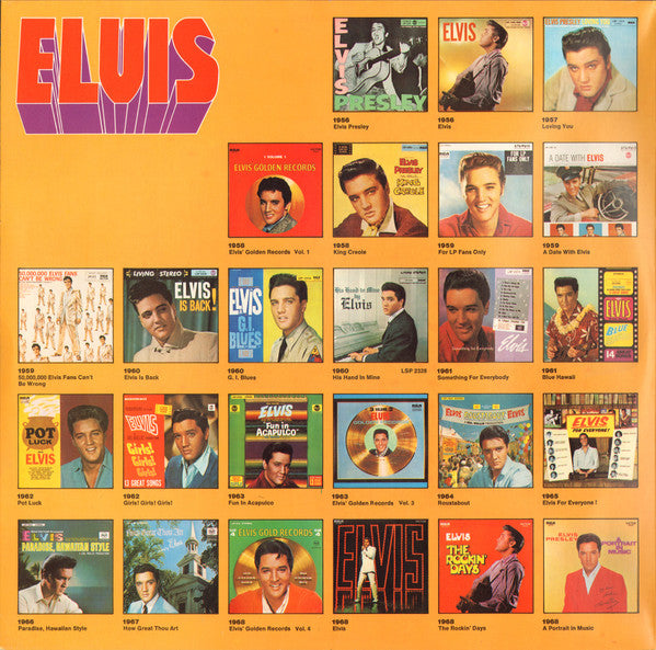 Elvis Presley : Solid Rocks (2xLP, Comp, Gat)