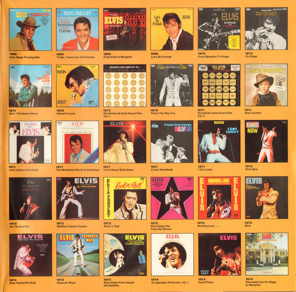 Elvis Presley : Solid Rocks (2xLP, Comp, Gat)
