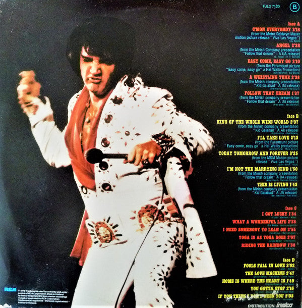 Elvis Presley : Solid Rocks (2xLP, Comp, Gat)