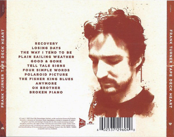 Frank Turner : Tape Deck Heart (CD, Album)