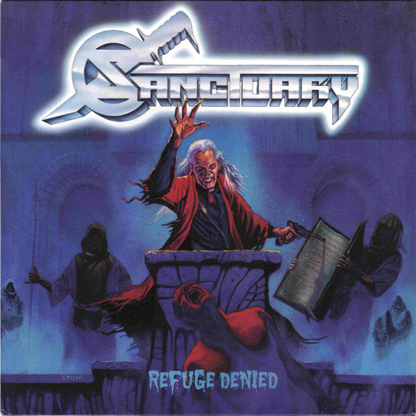 Sanctuary (4) : Refuge Denied (LP, Album, RE, 180)