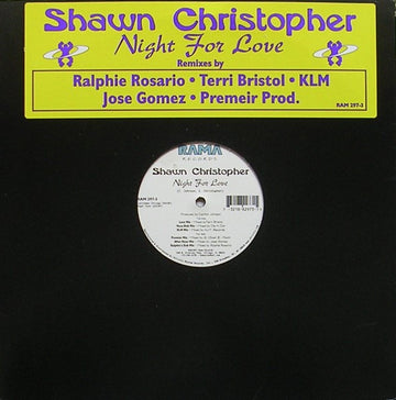 Shawn Christopher : Night For Love (12")