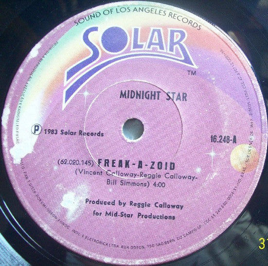 Midnight Star : Freak-A-Zoid  (7", Single)