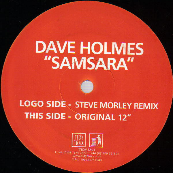 Dave Holmes : Samsara (12")