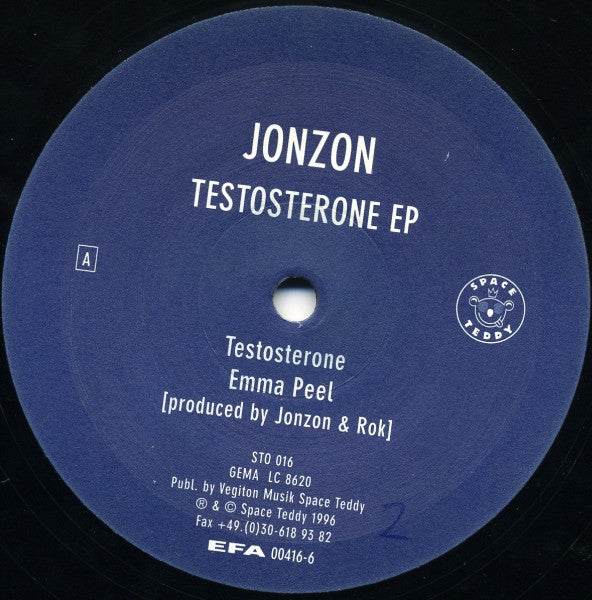 Jonzon : Testosterone EP (12", EP)