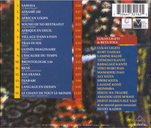 Lukas Ligeti & Beta Foly : Lukas Ligeti & Beta Foly (CD, Album)