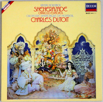 Nikolai Rimsky-Korsakov, Orchestre Symphonique De Montréal, Charles Dutoit : Shéhérazade - Capriccio Espagnol (LP, Gat)