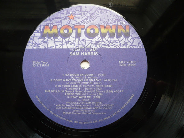 Sam Harris (2) : Sam-I-Am (LP, Album)