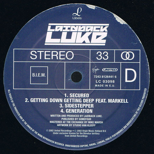 Laidback Luke : Electronic Satisfaction (2xLP)
