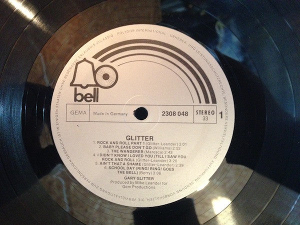 Gary Glitter : Glitter (LP, Album, Gat)