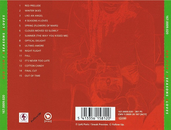 Red Fish (2) : 4 Seasons 4 Love (CD, Album)