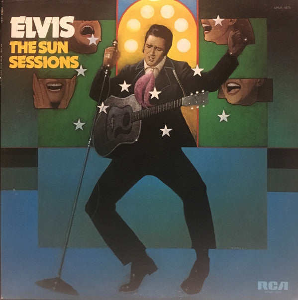 Elvis* : The Sun Sessions (LP, Comp, Mono, RE)