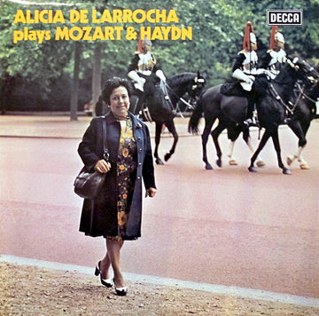 Alicia De Larrocha Plays Wolfgang Amadeus Mozart & Joseph Haydn : Alicia De Larrocha Plays Mozart & Haydn (LP)