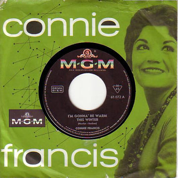 Connie Francis : I'm Gonna' Be Warm This Winter / Al Di La (7", Single)