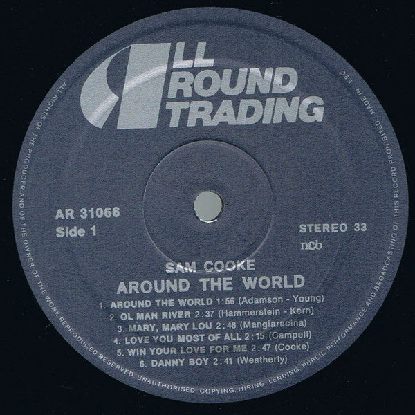 Sam Cooke : Around The World (LP, Comp)