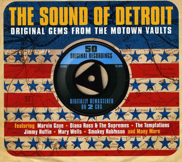 Various : The Sound Of Detroit (Original Gems From The Motown Vaults) (2xCD, Comp)