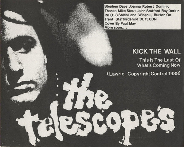 The Telescopes : Kick The Wall (7", Single)