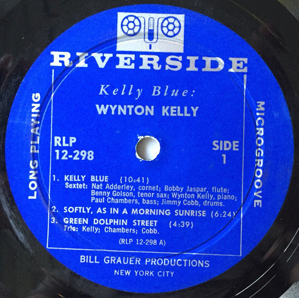 Wynton Kelly : Kelly Blue (LP, Album, Mono)