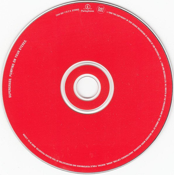 Supergrass : Pumping On Your Stereo (CD, Single)