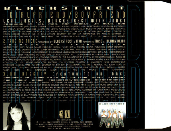 Blackstreet : Girlfriend / Boyfriend (CD, Single)