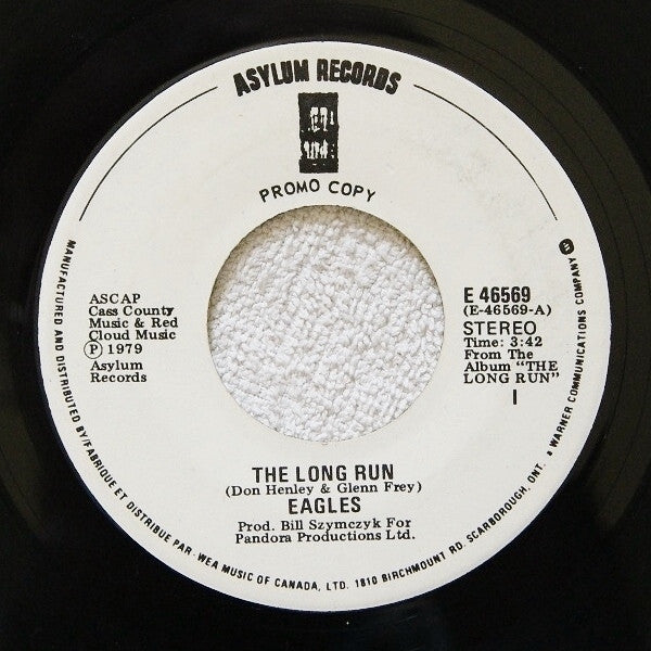 Eagles : The Long Run (7", Single, Promo)