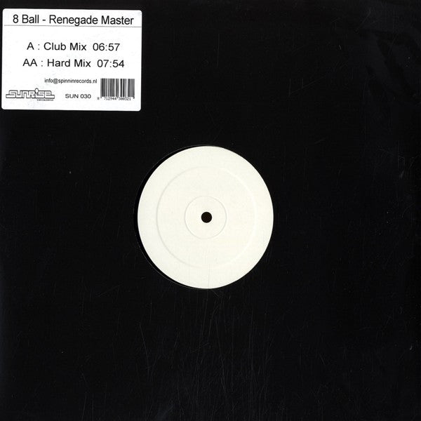 8 Ball* : Renegade Master (12", W/Lbl)
