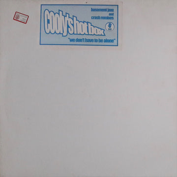 Cooly's Hot Box : We Don't Have To Be Alone (2x12")