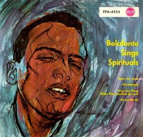 The Belafonte Folk Singers, Harry Belafonte : Belafonte Sings Spirituals (7", EP)