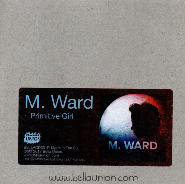 M. Ward : Primitive Girl (CD, Single, Promo)
