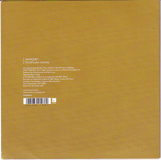 Bloc Party : Banquet (7", Single, Bro)