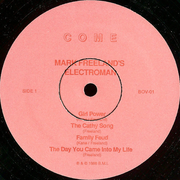 Mark Freeland's Electroman : Come (LP)